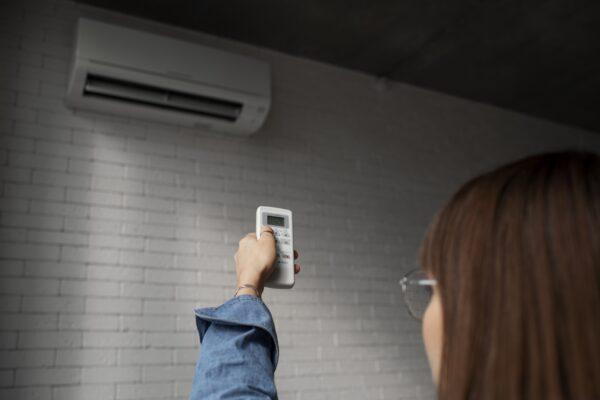 how to clean AC thermostat